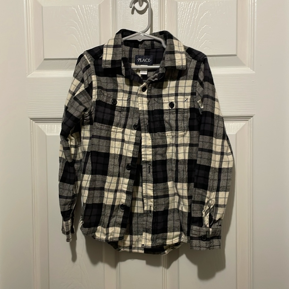 Plaid button up
